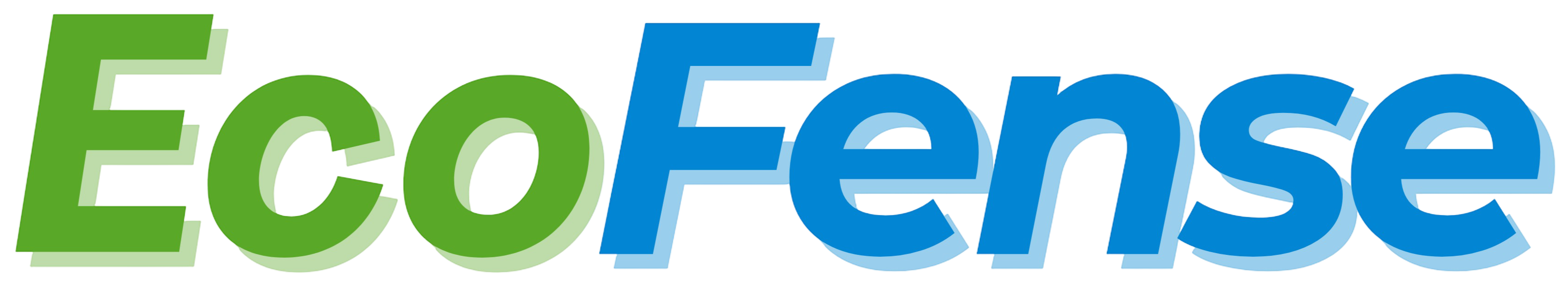 EcoFense home improvement and utility products brand logo